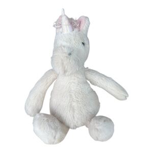 Jellycat Bashful Unicorn Plush White Pink Soft Stuffed Animal Retired